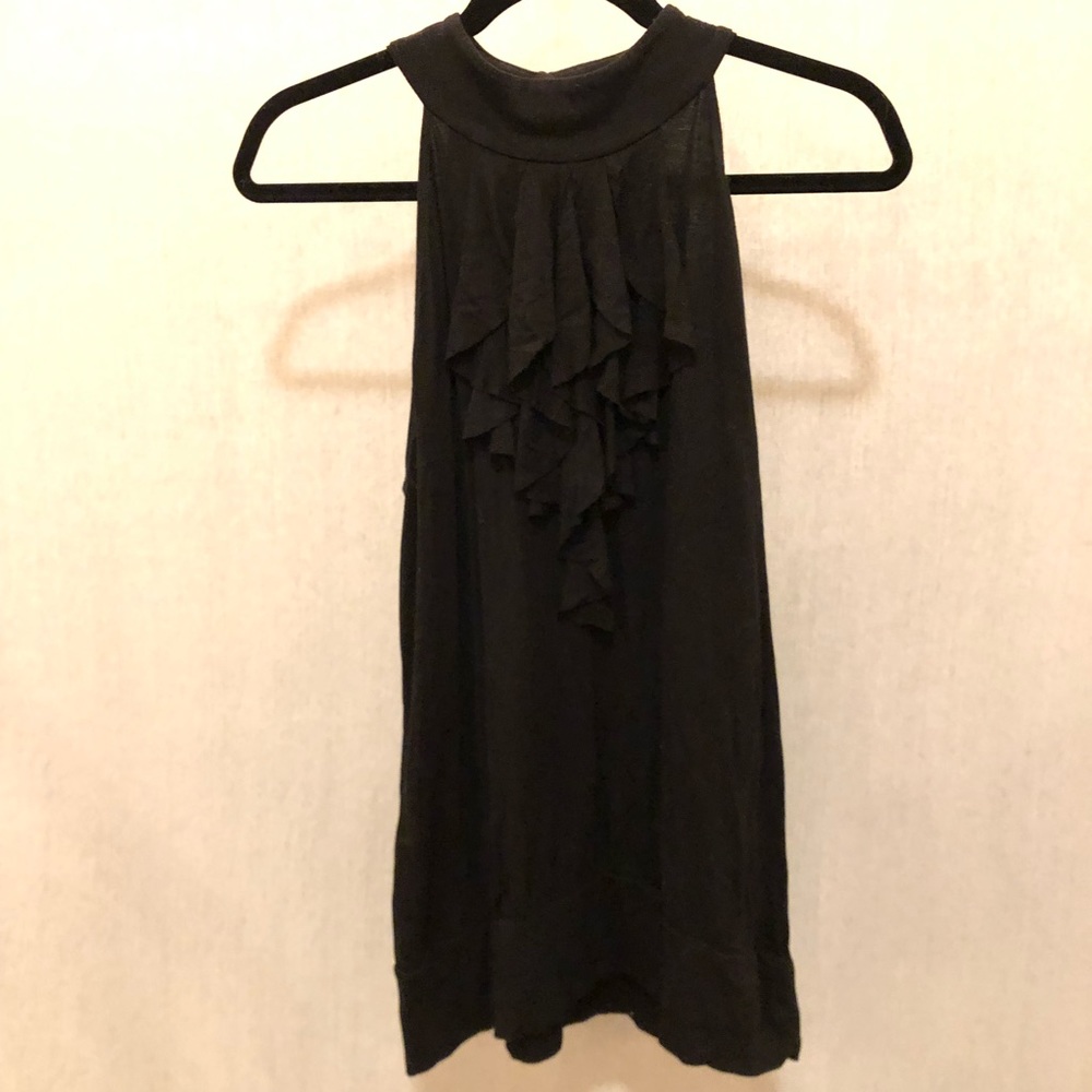 INC Halter Top with Ruffles